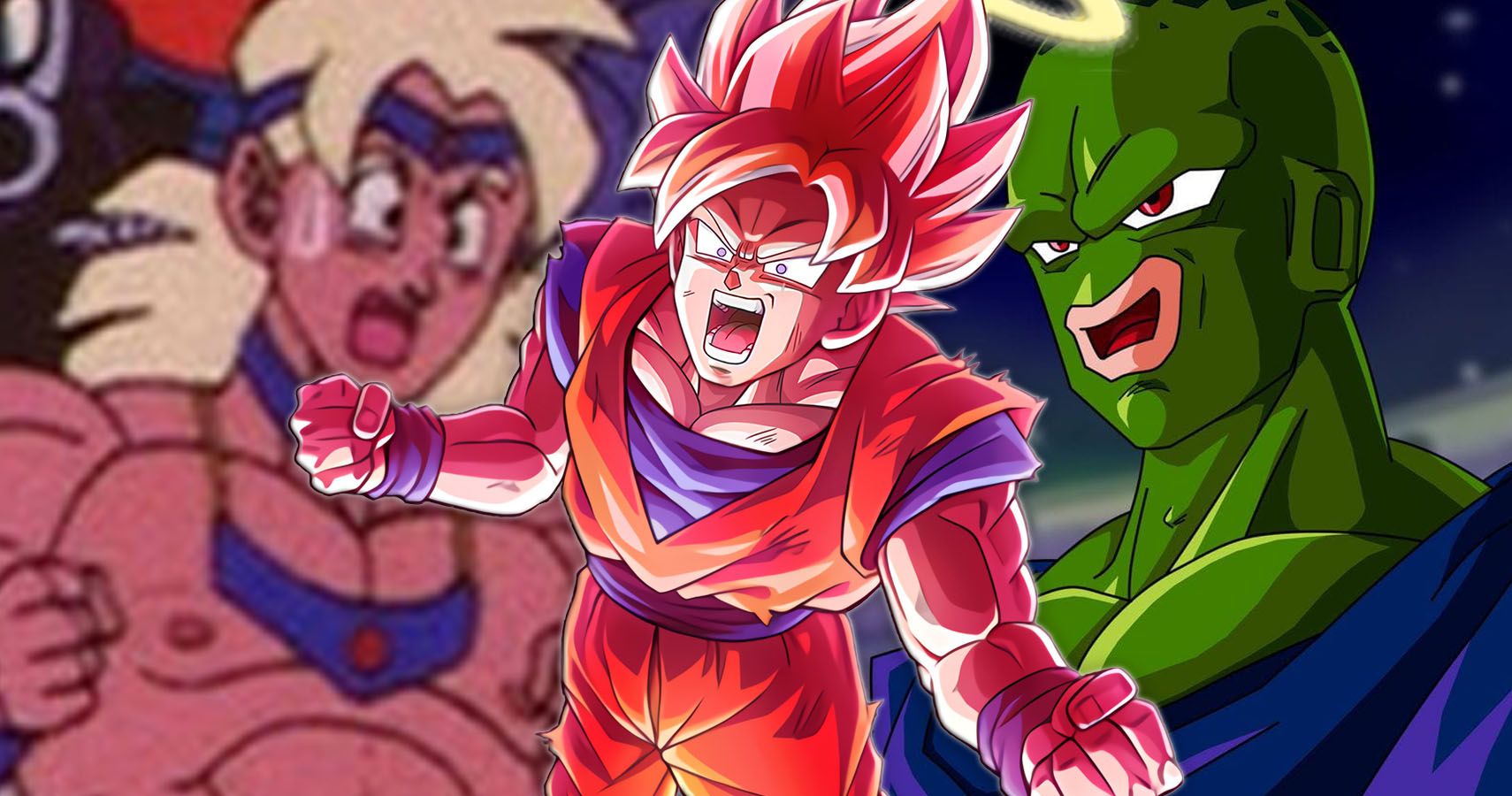 Super Saiyan Broly Cameo, Super Kaioken Goku and Pikkon by Dragon Ball Z