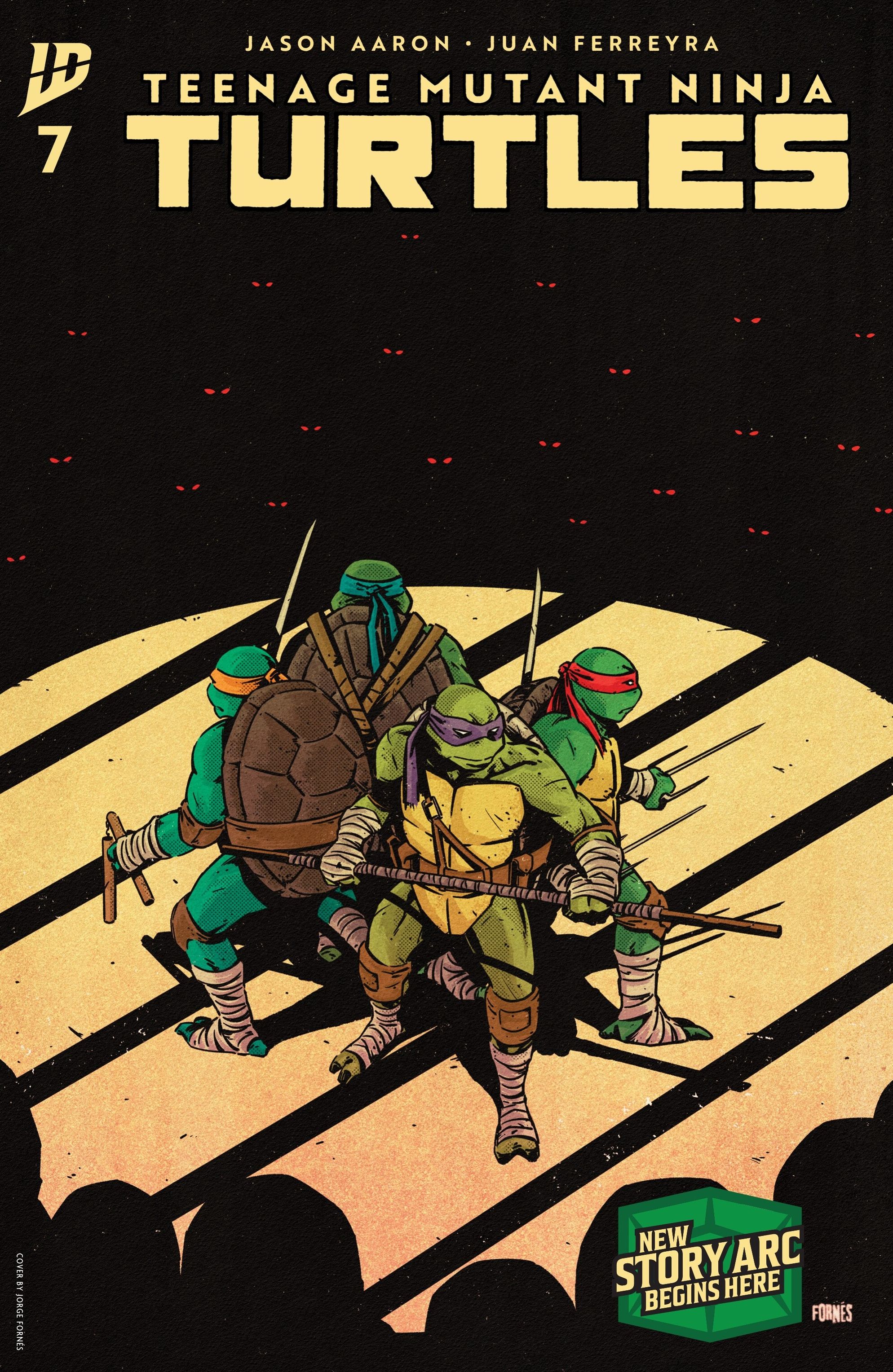 Teenage Mutant Ninja Turtles #7'nin kapağı