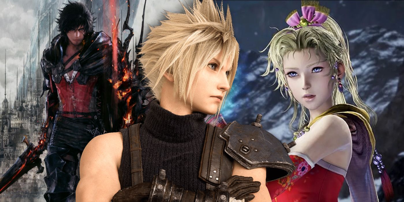 Terra, Cloud Strife, Clive Final Fantasy