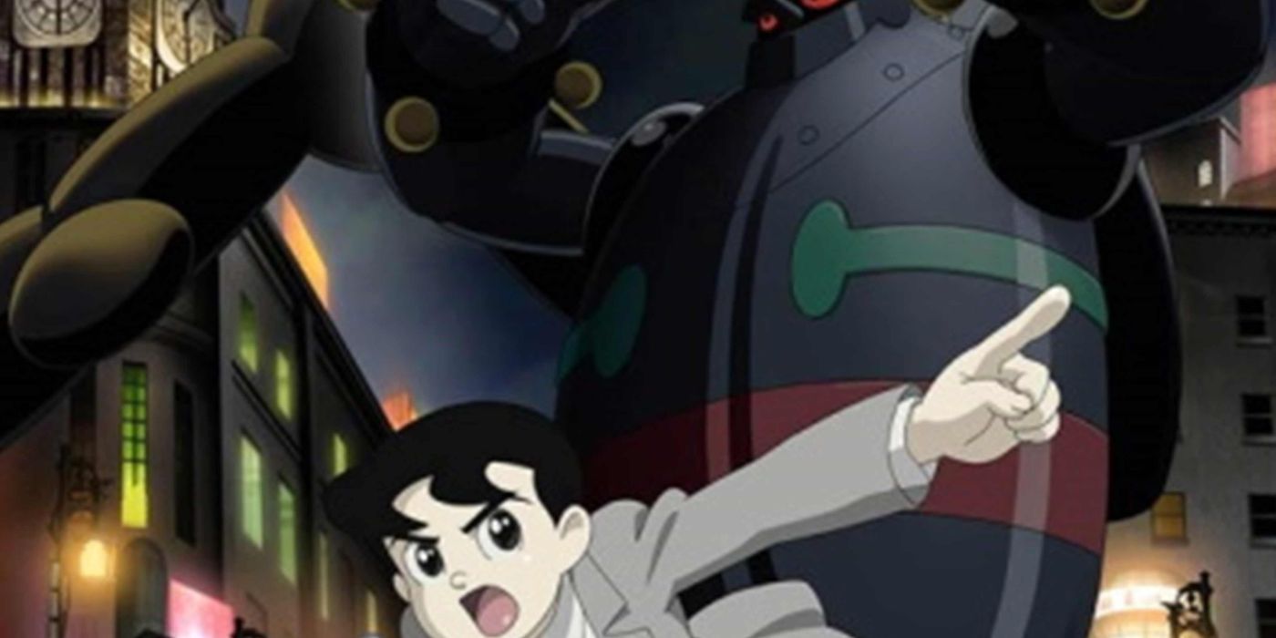 Arte promocional do remake de Tetsujin 28-go