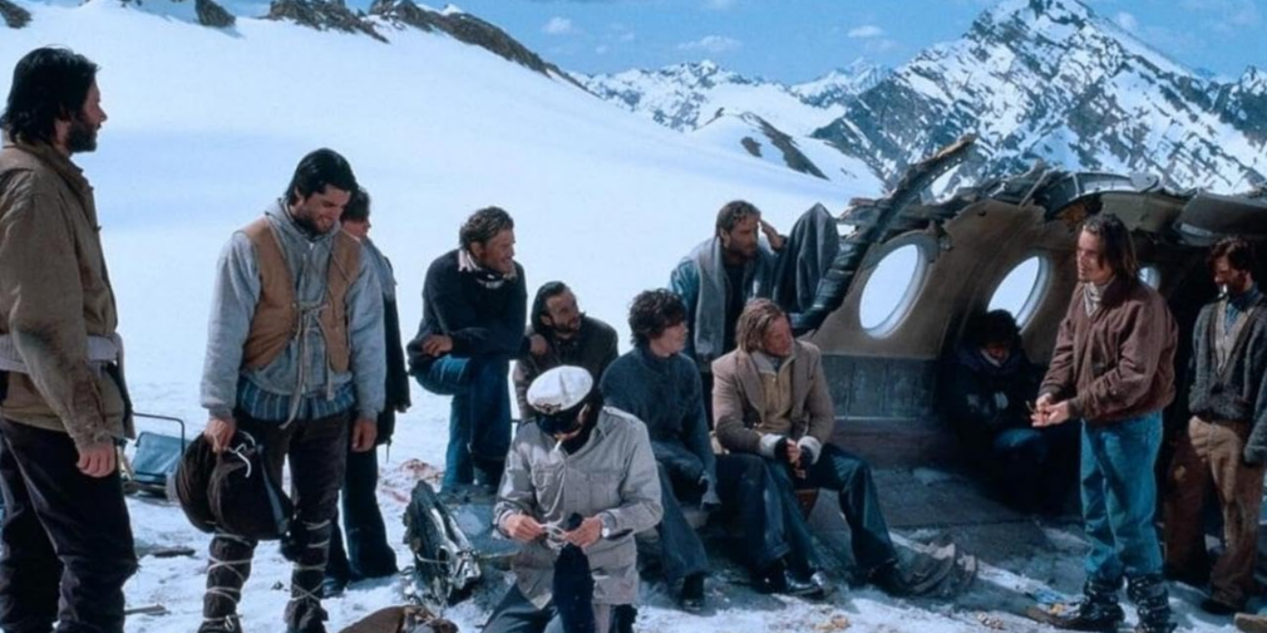 The rugby team after crashing