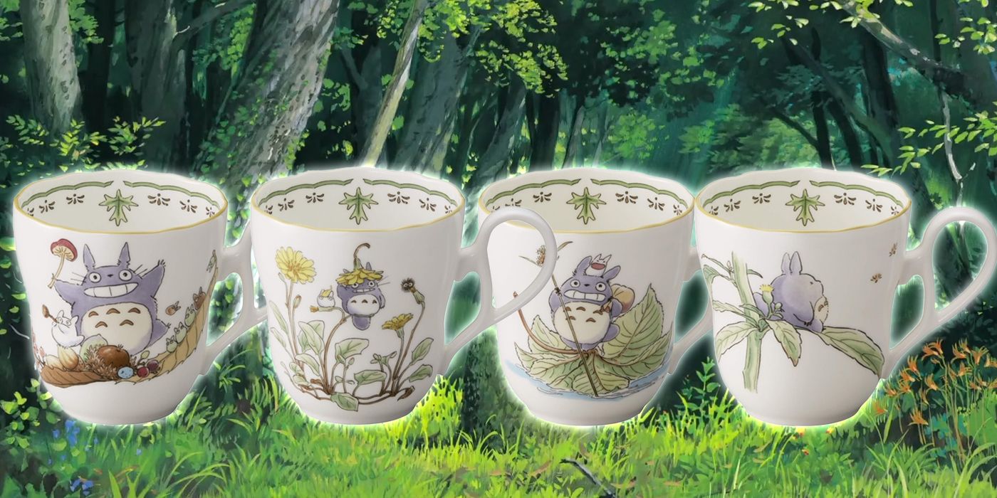 Studio Ghibli's My Neighbor Totoro bone china mug collection