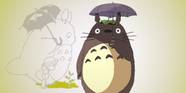 Totoro With Umbrella Totoro With Umbrella
