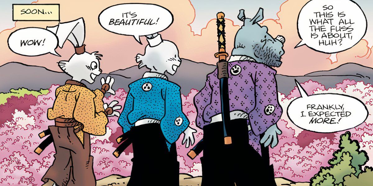 Usagi Yojimbo Diez mil ciruelas 1 - Usagi Yukichi y Gen