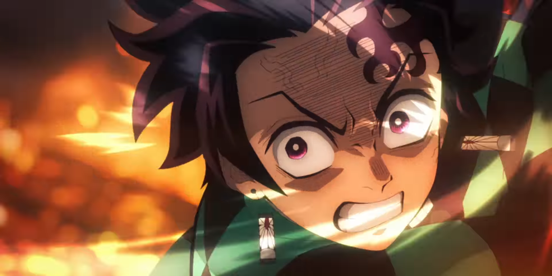 demon slayer anime's tanjiro from demon slayer x MLB Tokyo Series promotional video