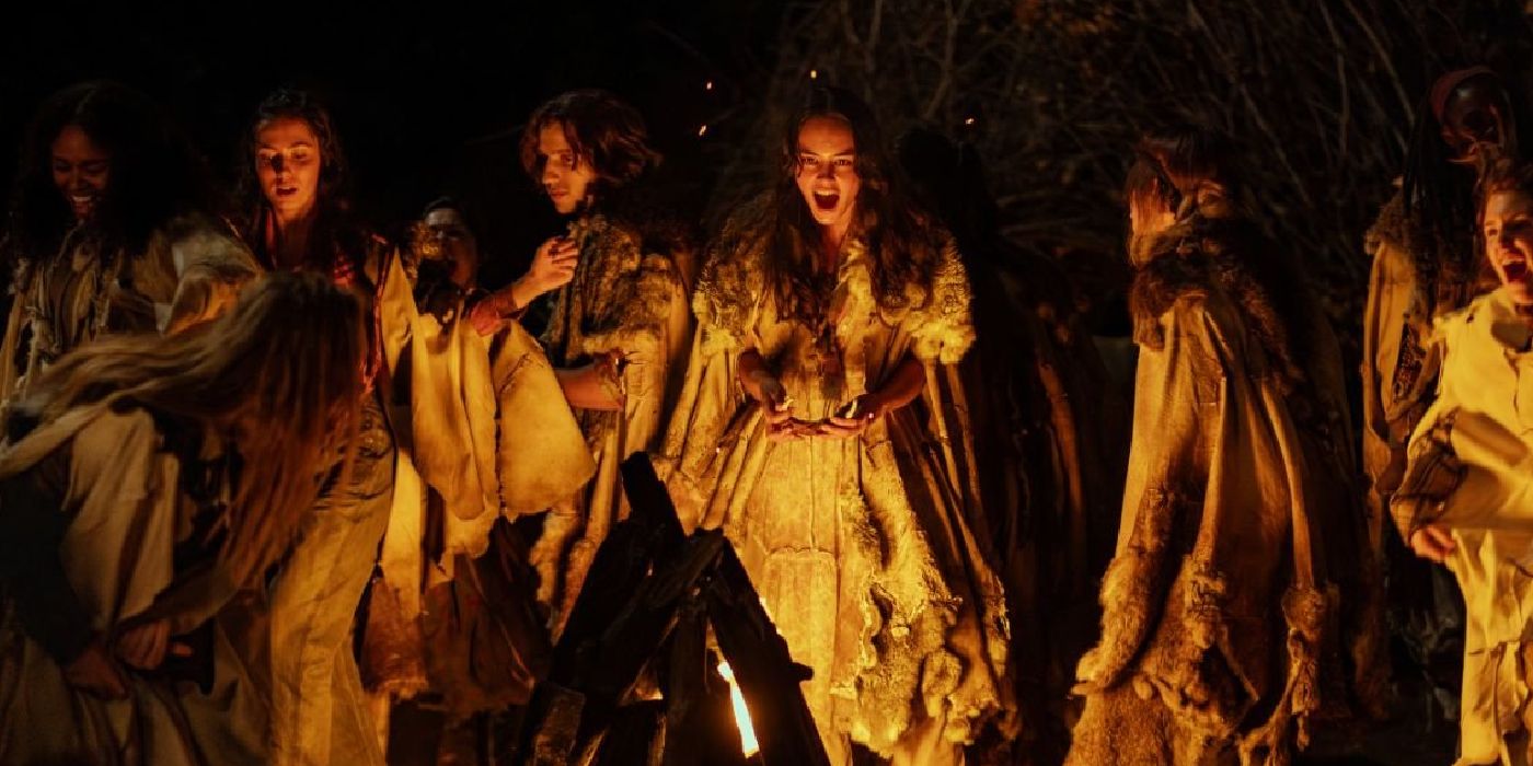 Yellowjackets gritan en la naturaleza - Temporada 3