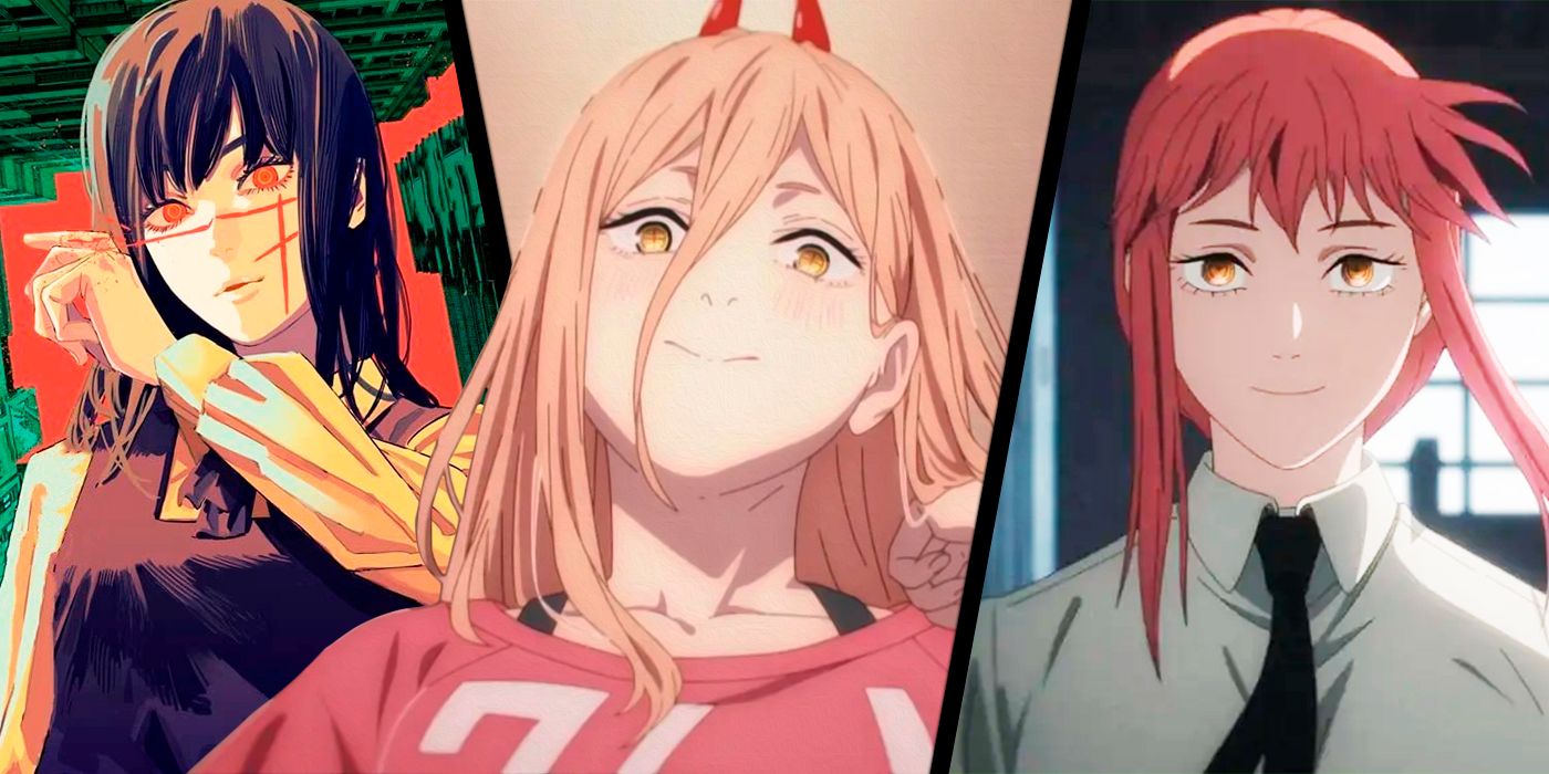 Makima, Power, and Yoru from Chainsaw Man