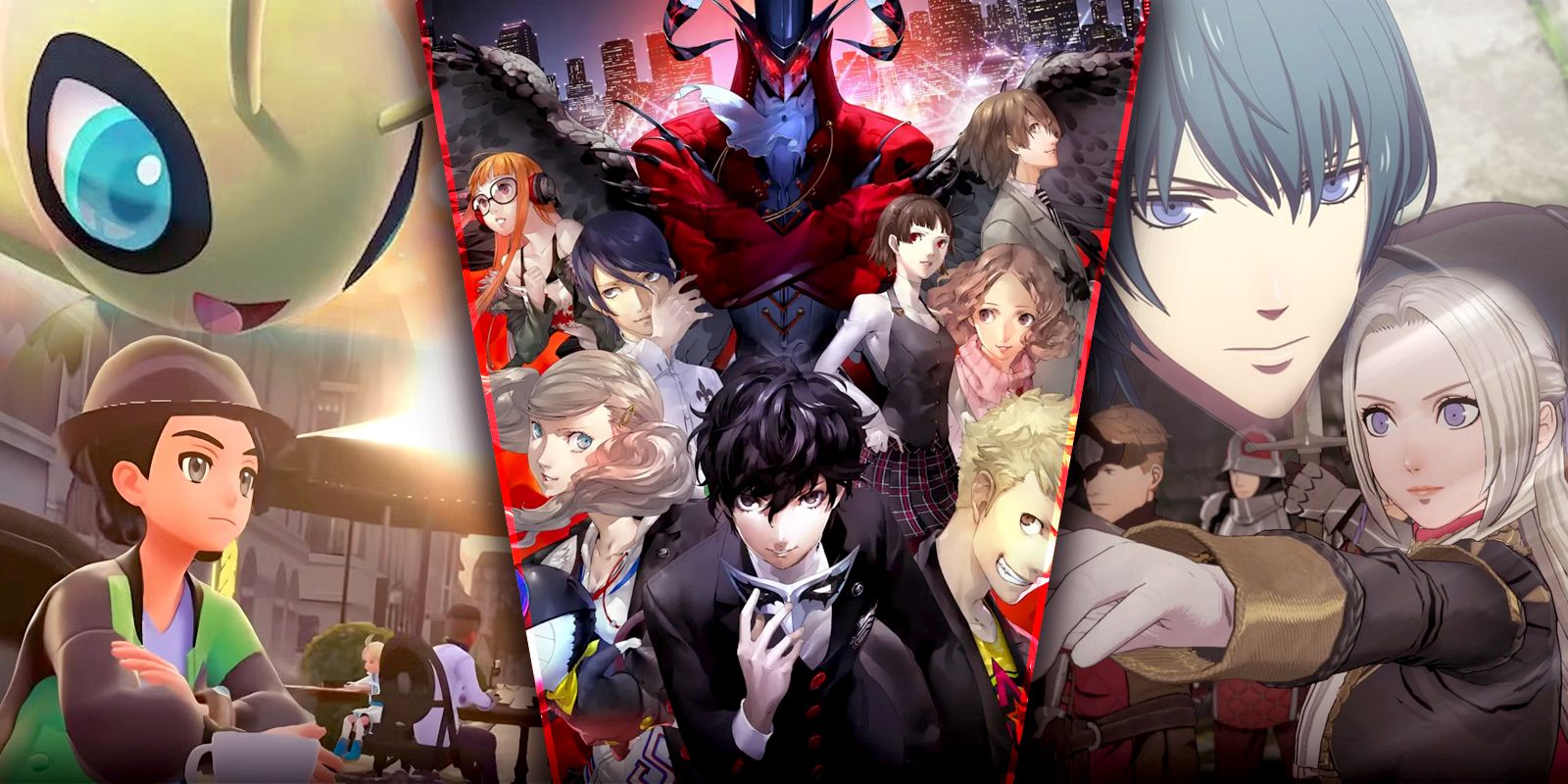 10-JRPG-Serie, que incluso para hacer esa fantasía final con Persona 5, Pokemon, Fire Emblem: Tres casas
