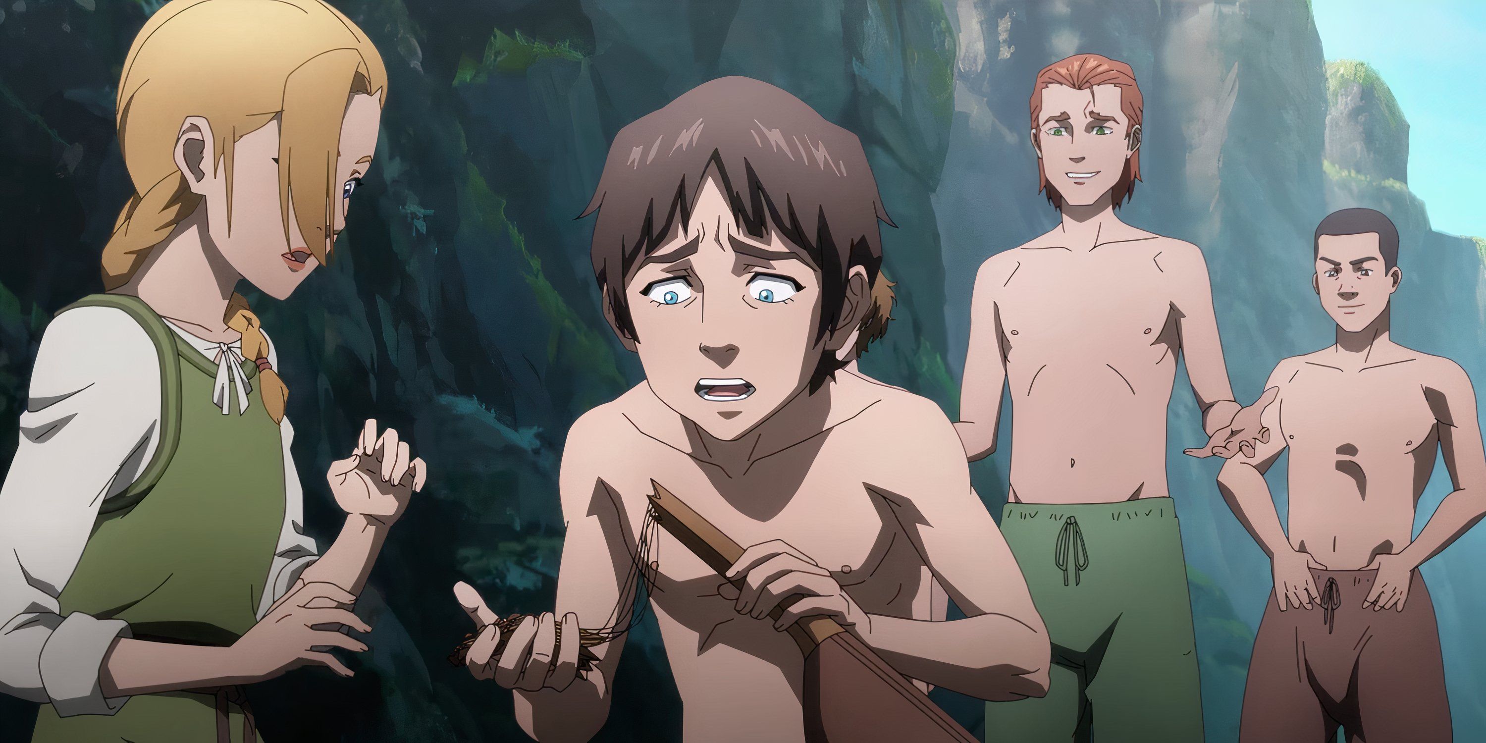 Essi ayuda a Jaskier contra Zelest en The Witcher: Sirens of the Deep