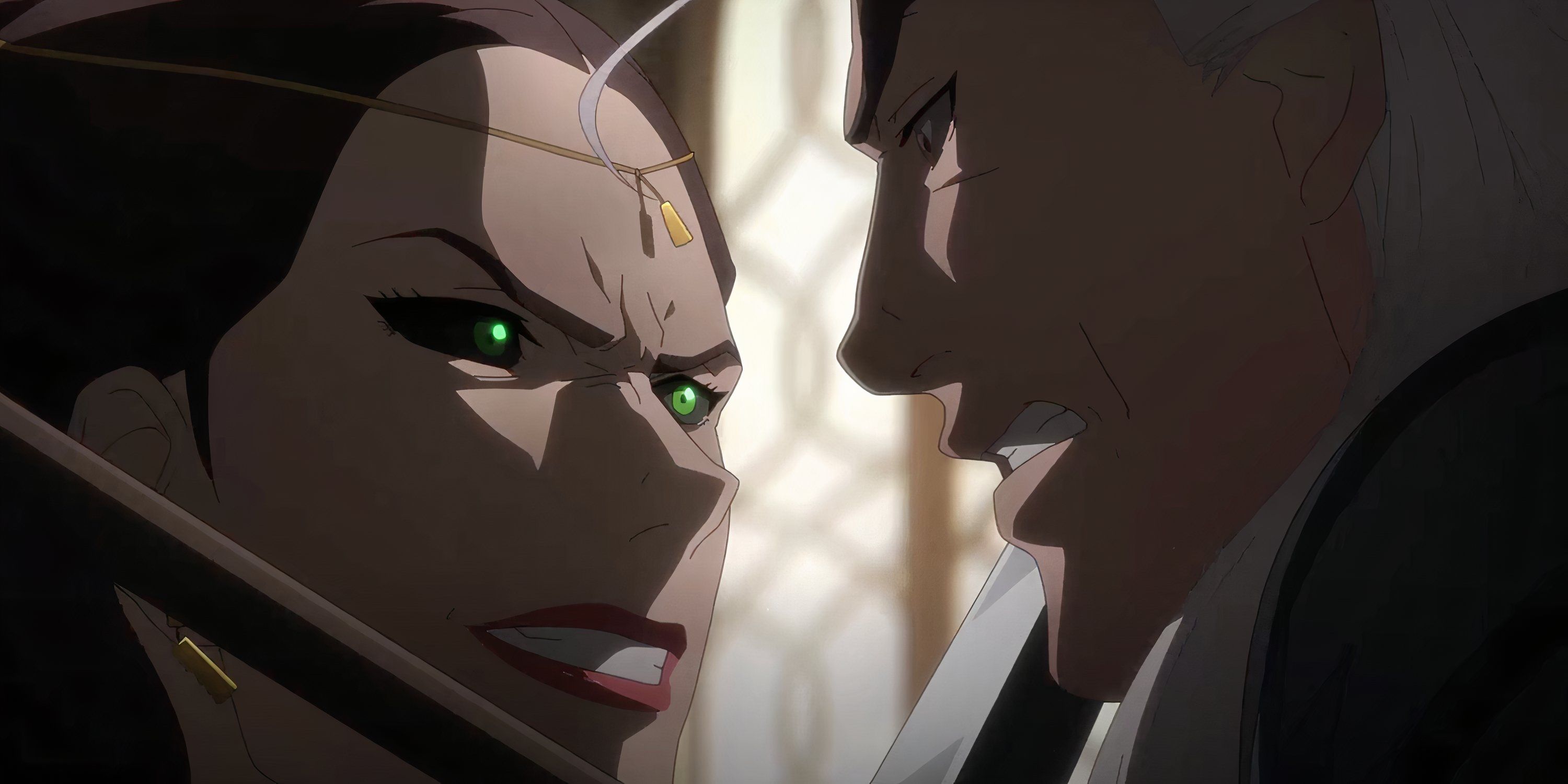 Melusina lucha contra Geralt en The Witcher: Sirens of the Deep