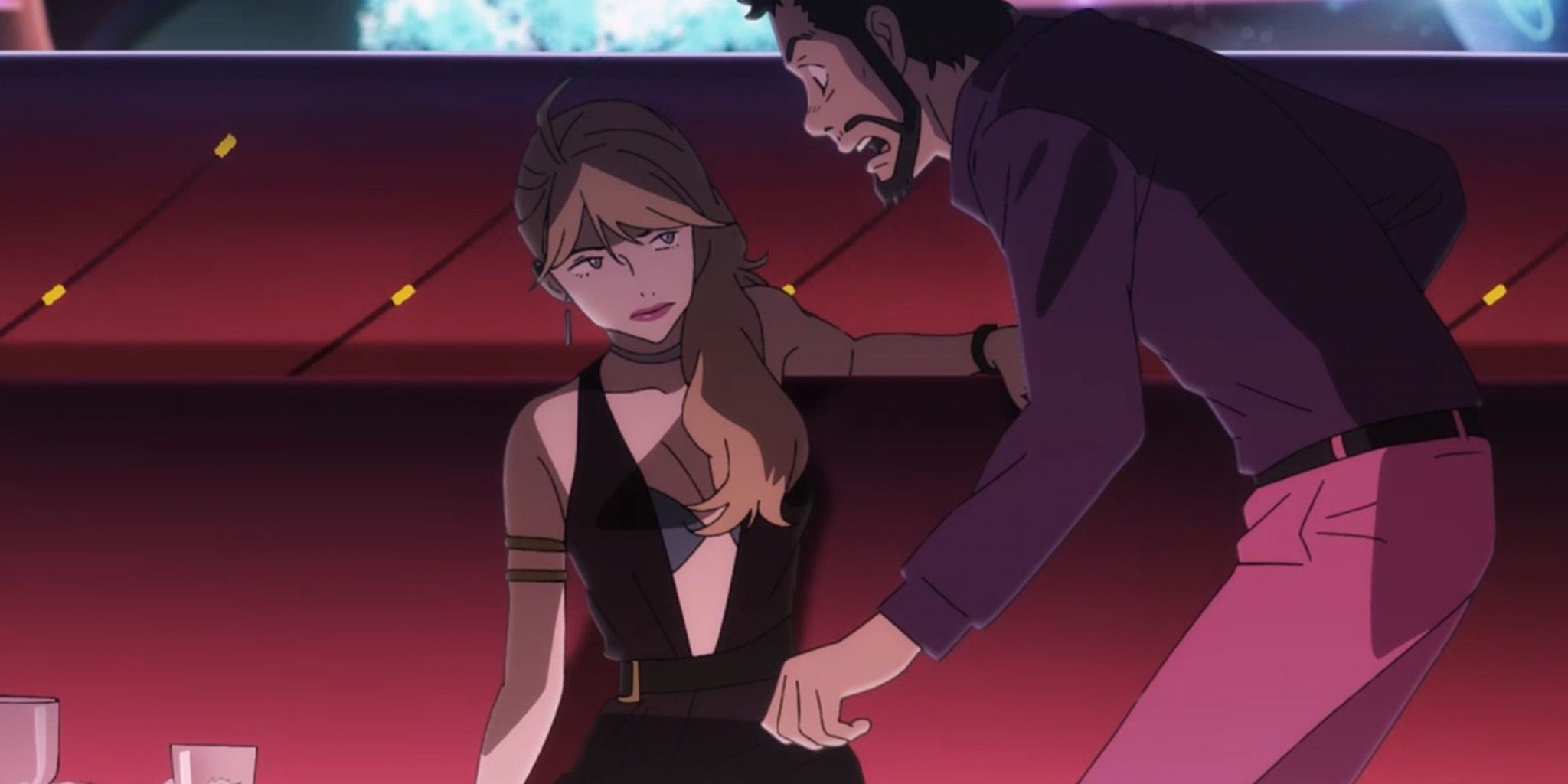 Chris Strong Sam in the episode of anime 4 of Shinichiro Watanabe