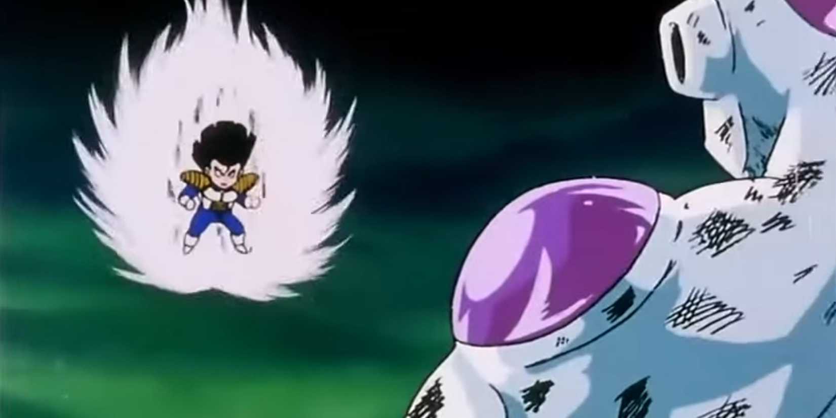 Gohan se prépare à combattre Freezer sur Namek dans Dragon Ball Z