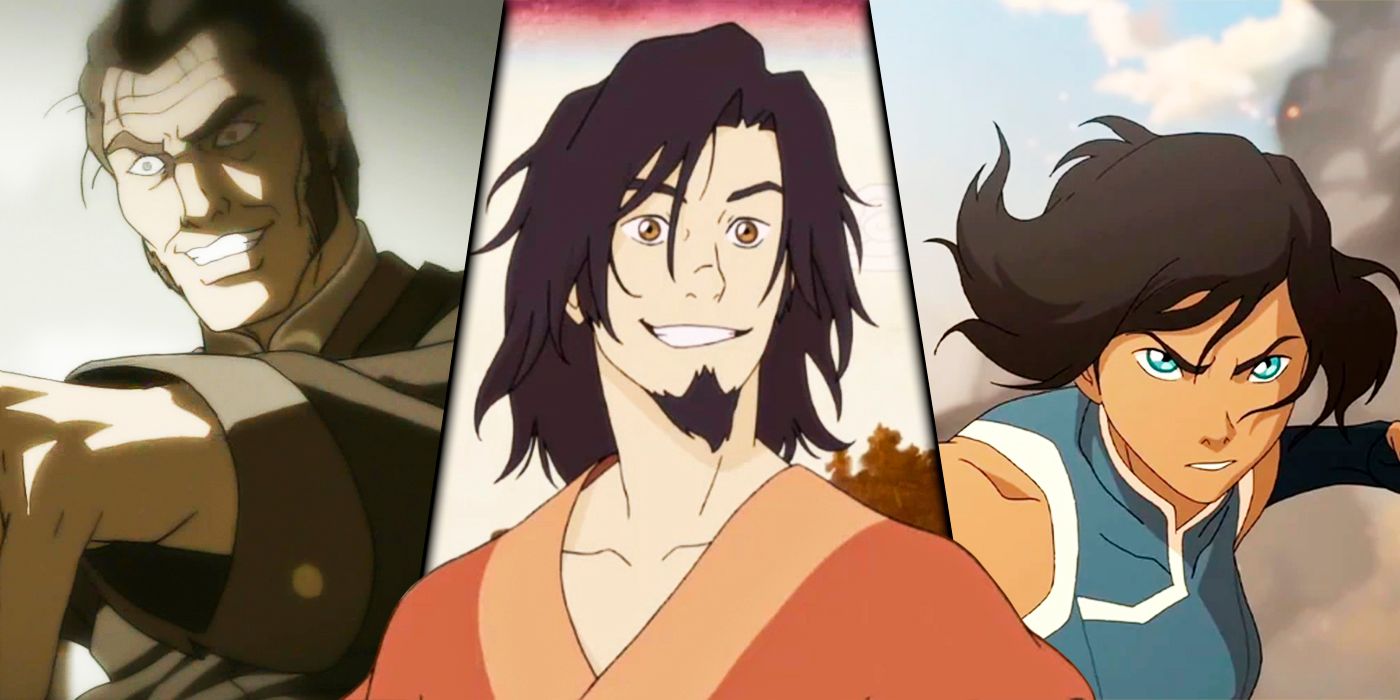 Avatar Korra, Avatar Wan, and Yakone 