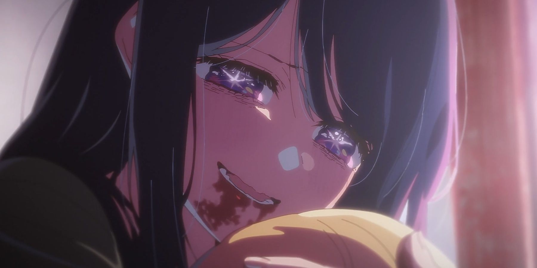 Ai Hoshino speaks by bleeding to death.