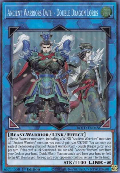 Ancient Warriors Oath- Double Dragon Lords