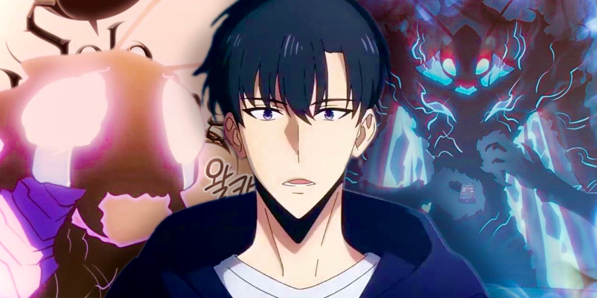 Sung Jinwoo chocou em Beru no nível solo de Manhwa