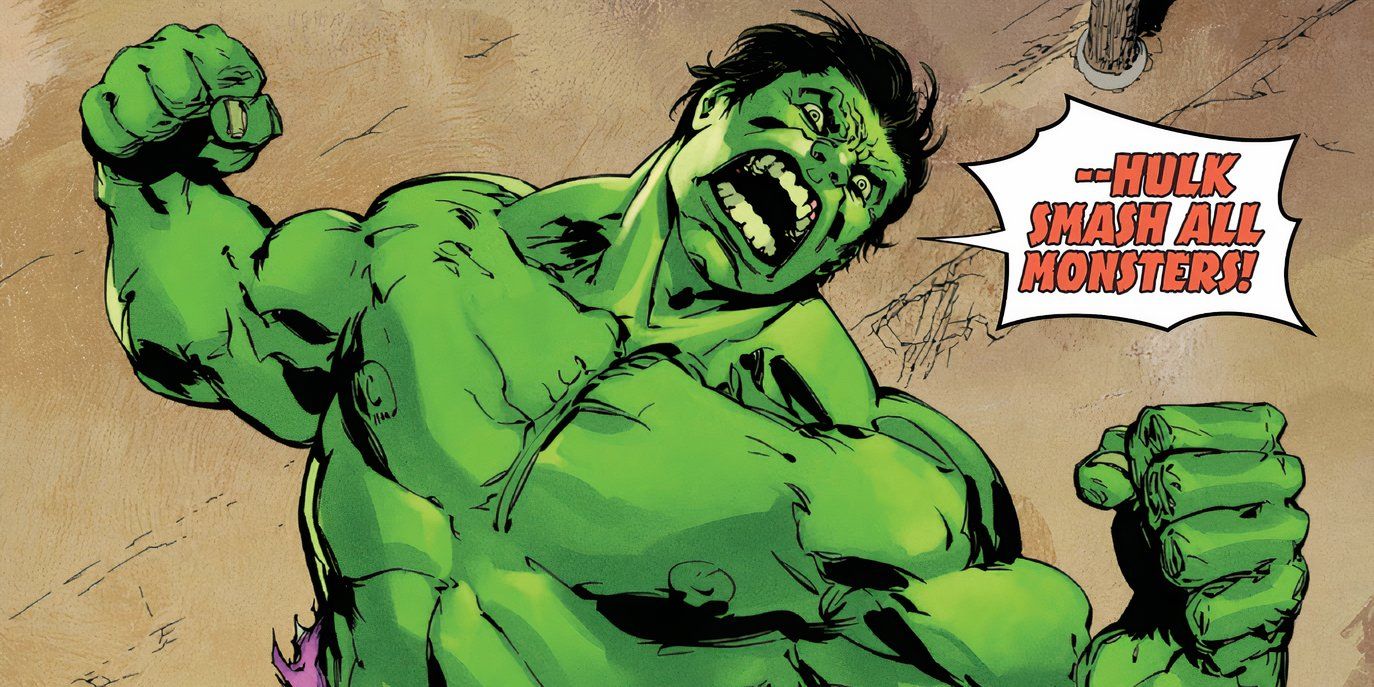 Hulk declares he will SMASH ALL MONSTERS!