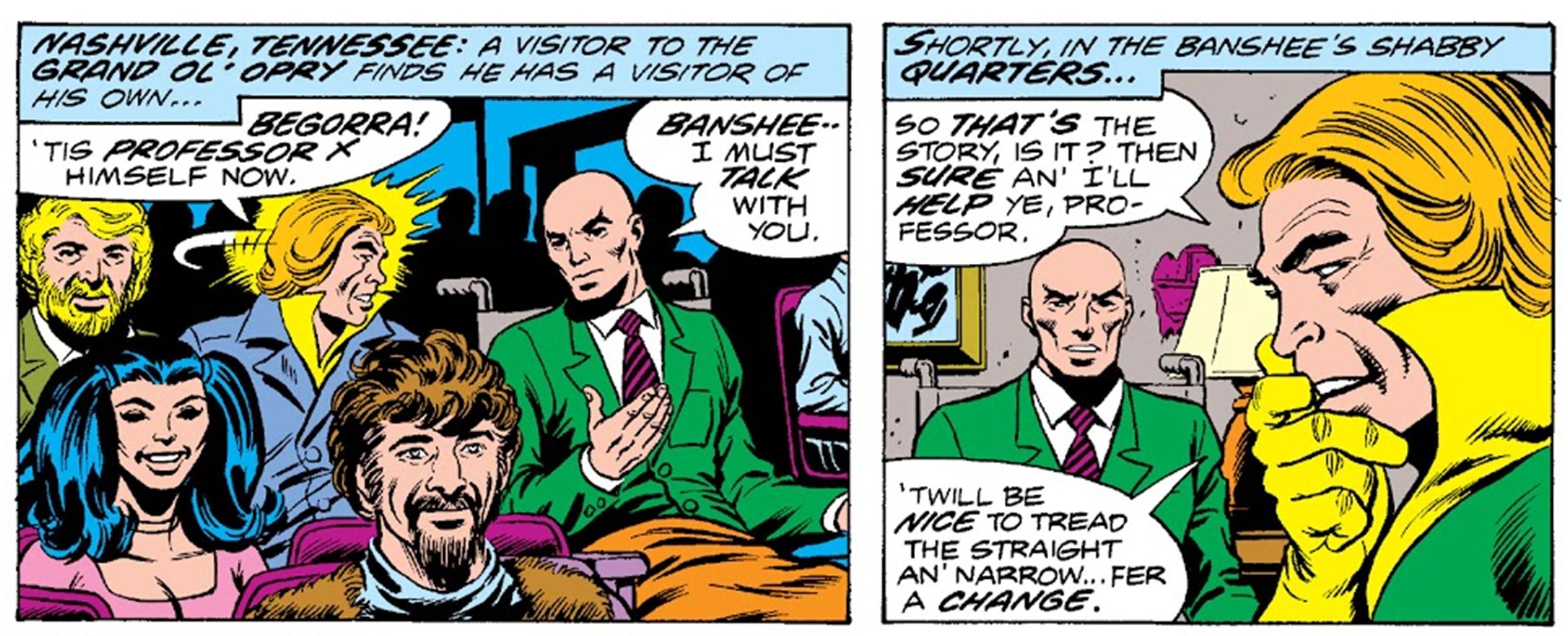 Banshee joins the X-Men