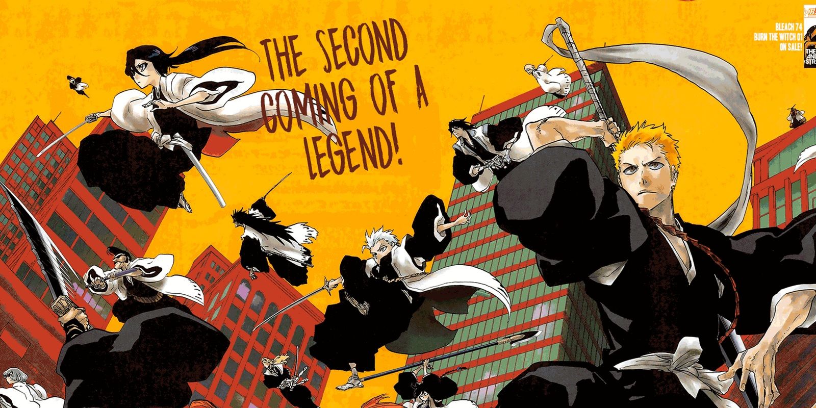 Bleach Streting Jaws From Hell Manga Cobertura