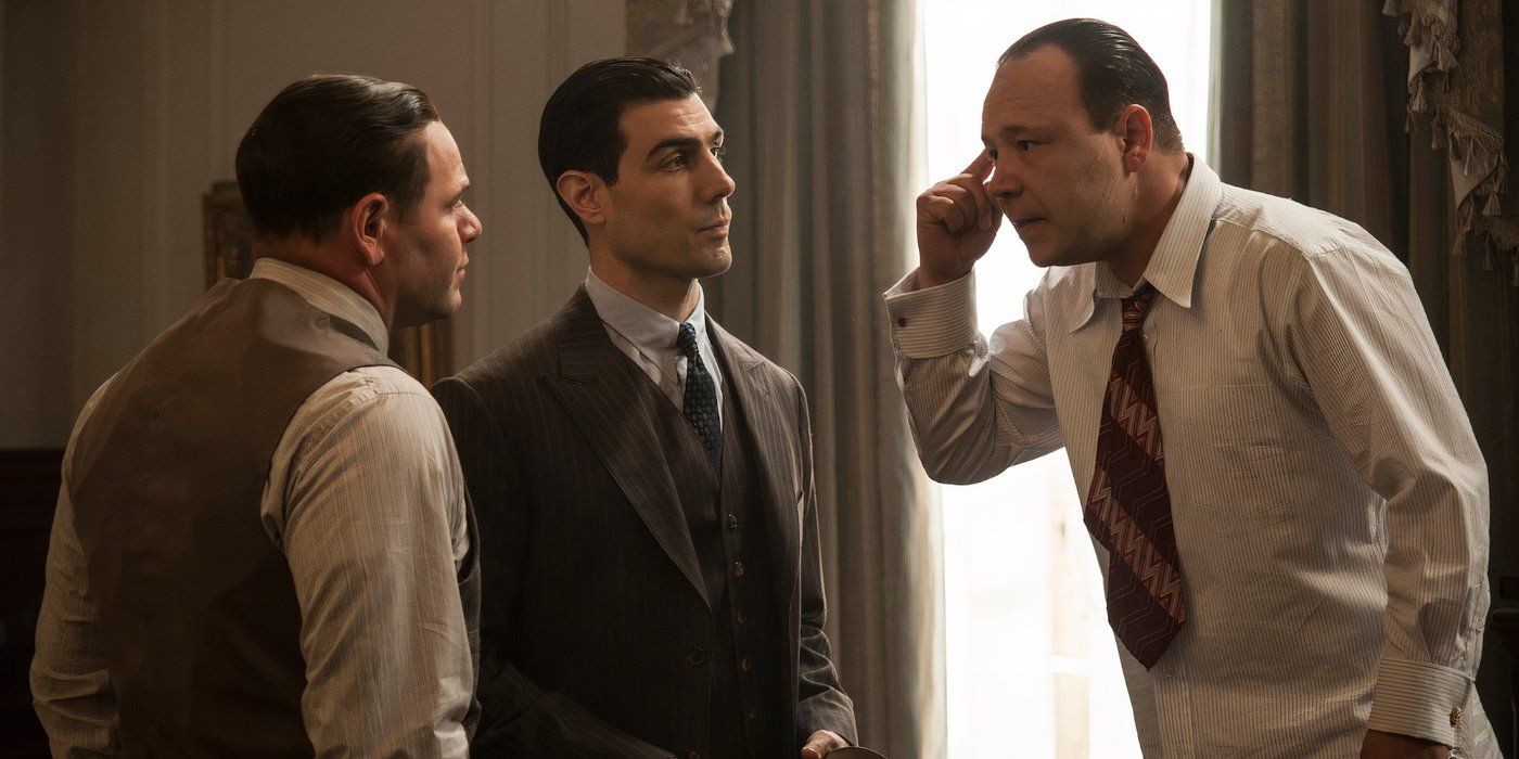 Al Capone tells his brother and underboss to take of something for him in Boardwalk Empire.