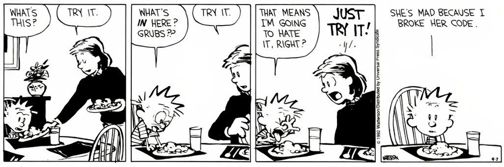 Calvin y Hobbes Relatable - Solo pruébalo