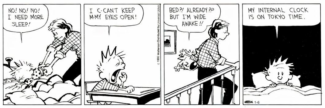 Calvin y Hobbes Relatable - Más sueño, menos sueño