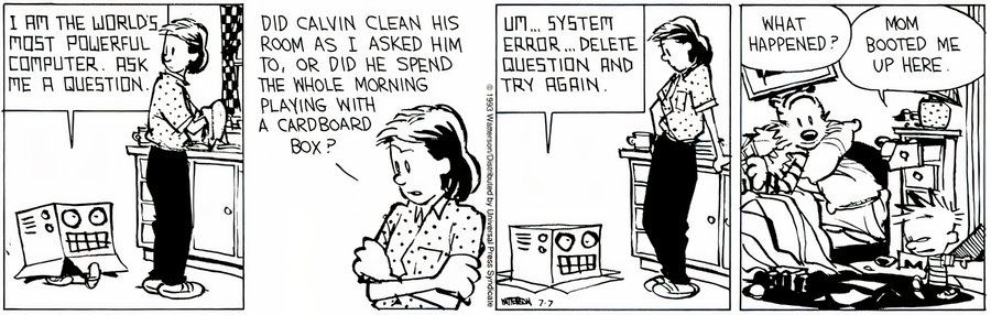 Calvin and Hobbes robot - Cleaning Robot Doesn't Work