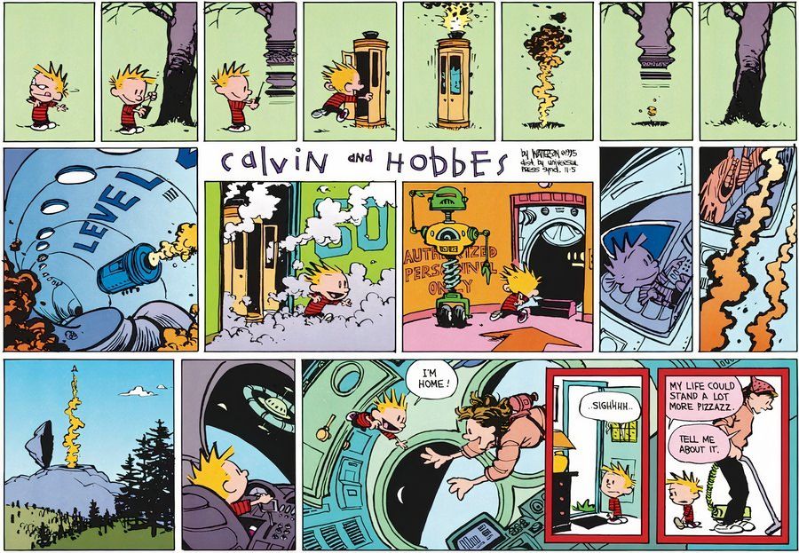 Calvin and Hobbes robot - Space Exploration