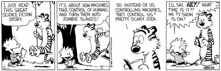 Calvin y Hobbes Televisión - Las Máquinas Nos Controlan