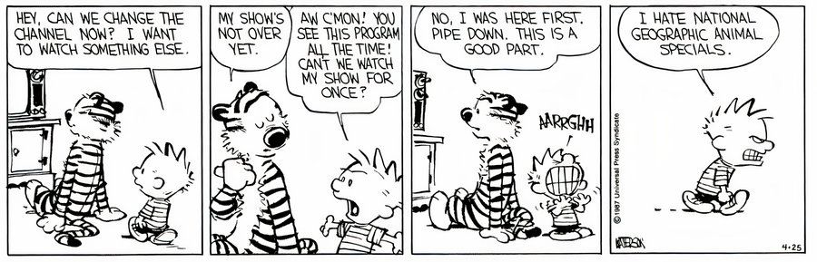 Calvin y Hobbes Televisión - National Geographic