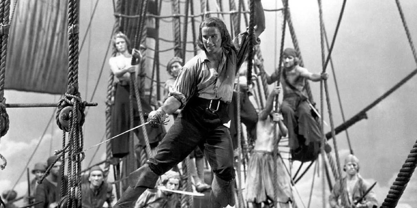Errol Flynn as Peter Blood from the movie Captain Blood (1935)