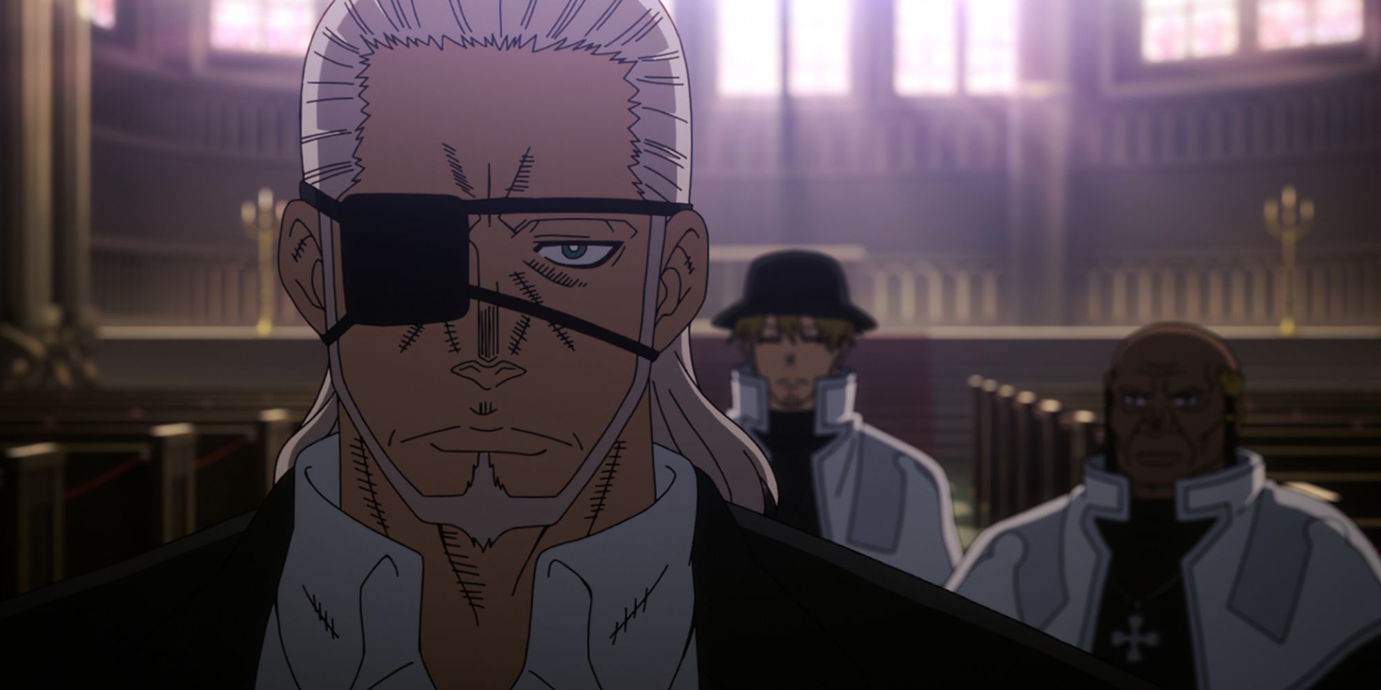 Capitão Leonard Burns in Fire Force Temporada 3 Episódio 1