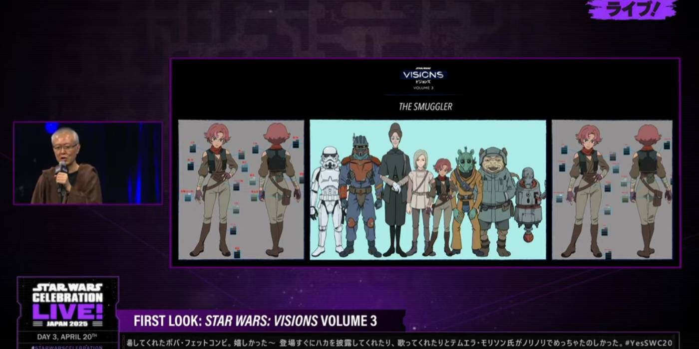 Character concepts from The Smuggler