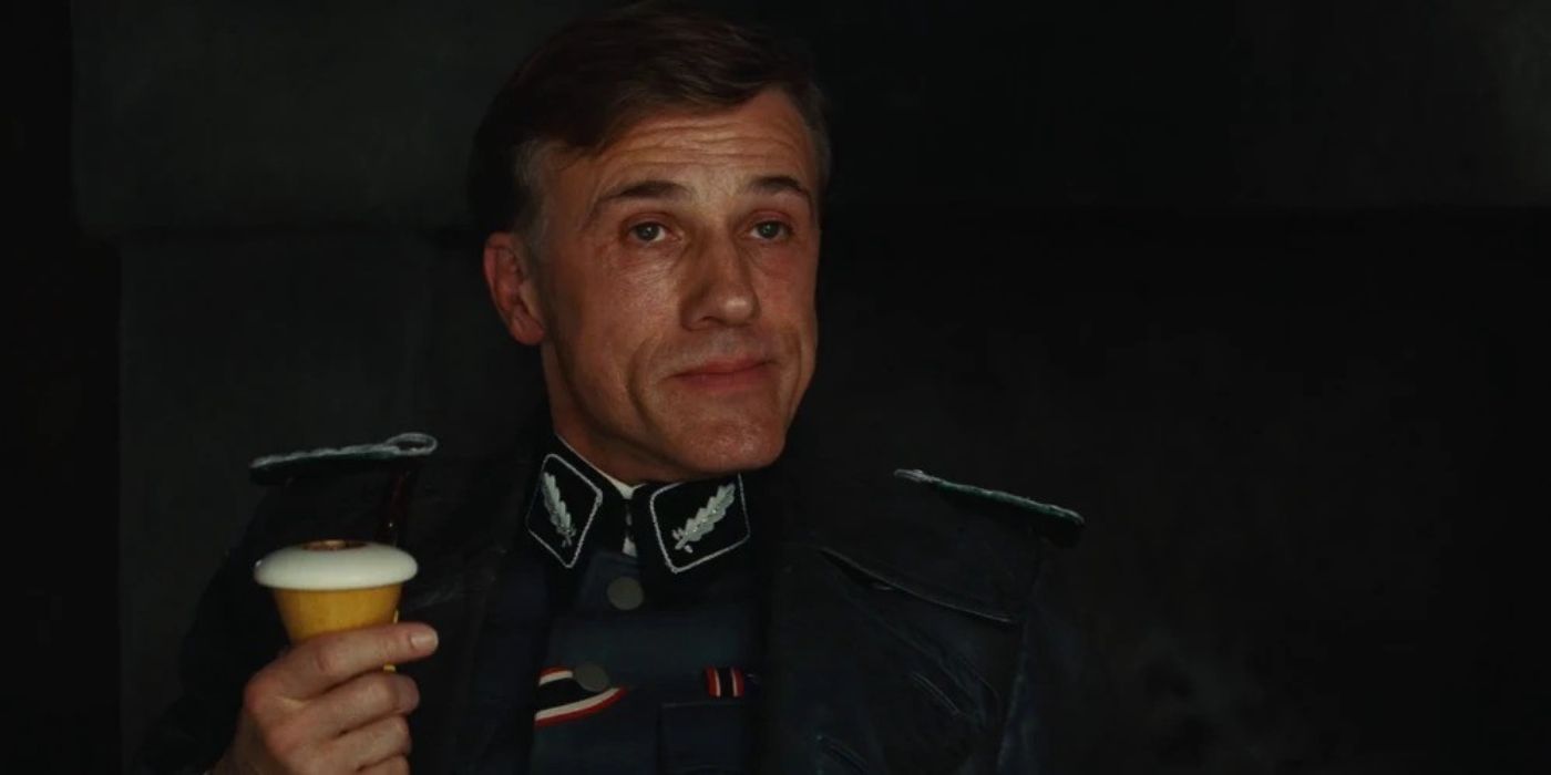 Christoph Waltz as Hans Landa of Inglourious Basterds