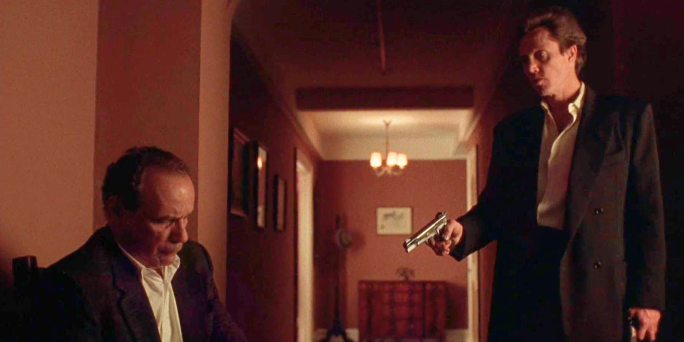 Christopher Walken and Victor Argo in King from New York