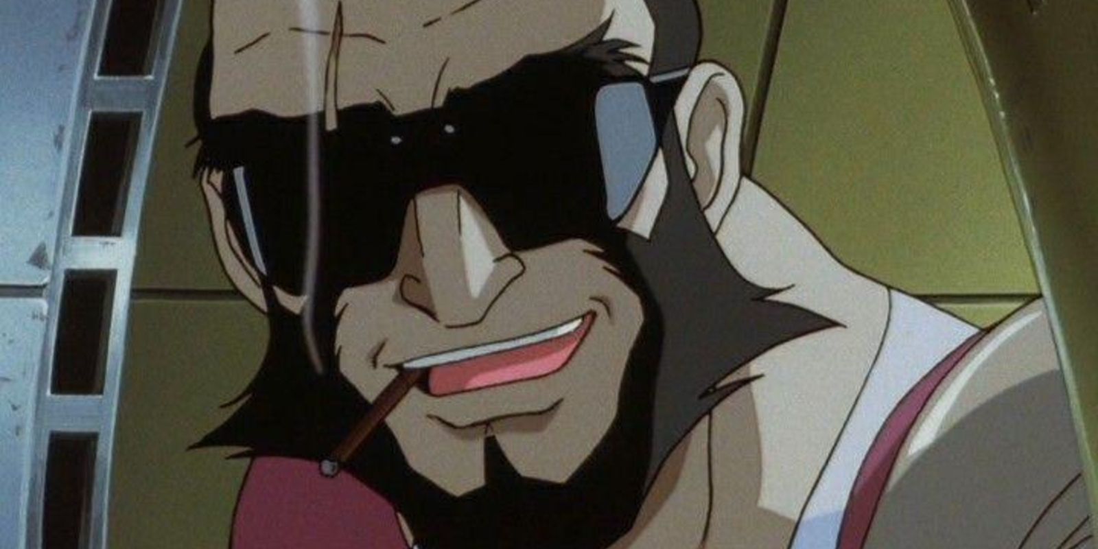 Cowboy Bebop Black Jet con gafas de sol