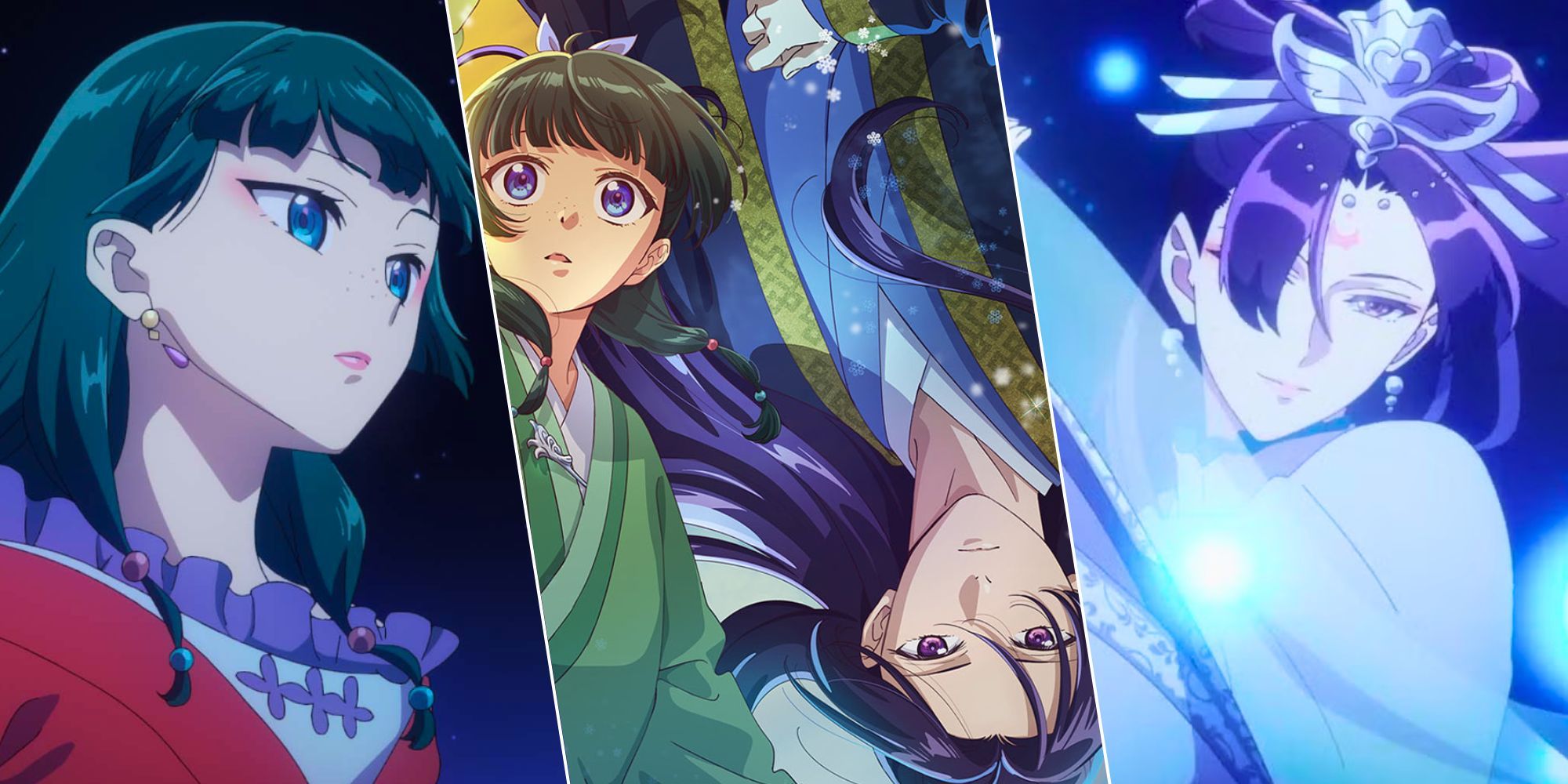 Imagem personalizada de diários de boticário com Maomao e Jinshi