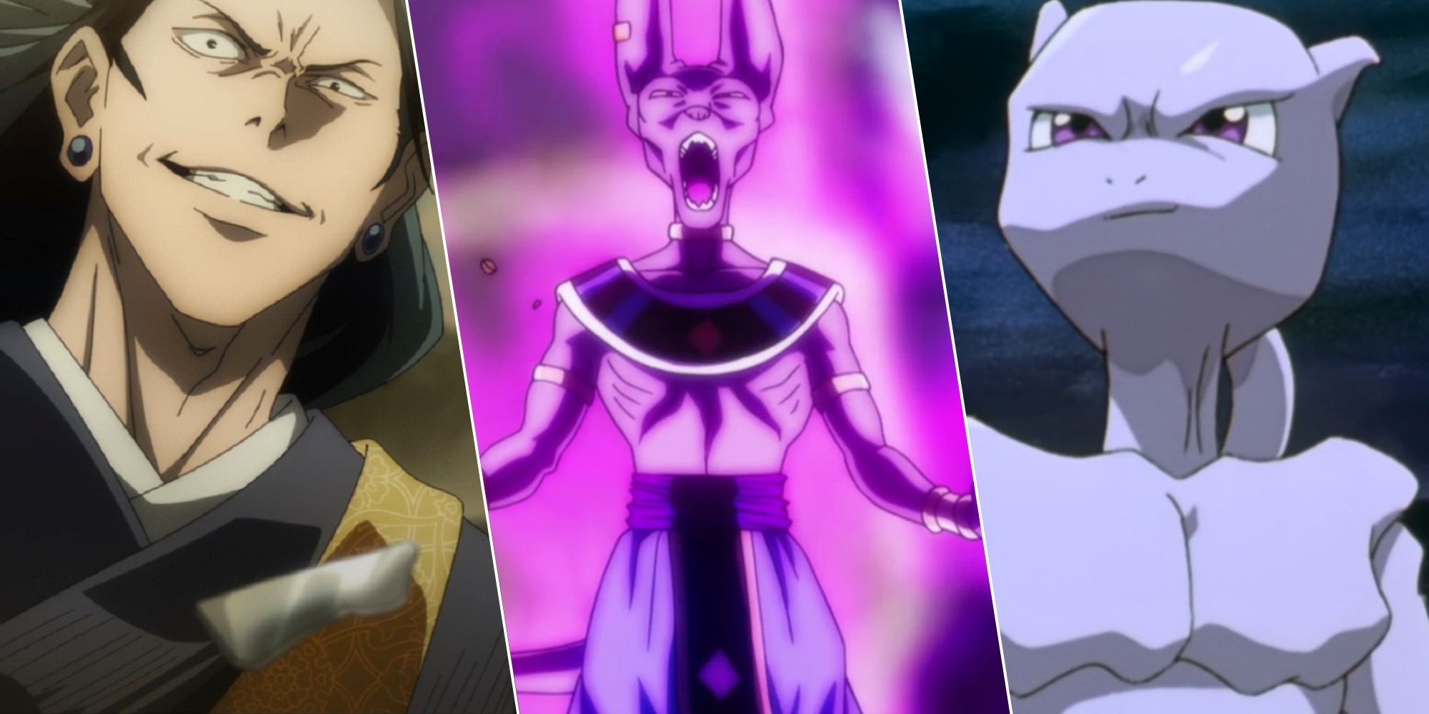 Custom Image of  Geto, Beerus, Mewtwo