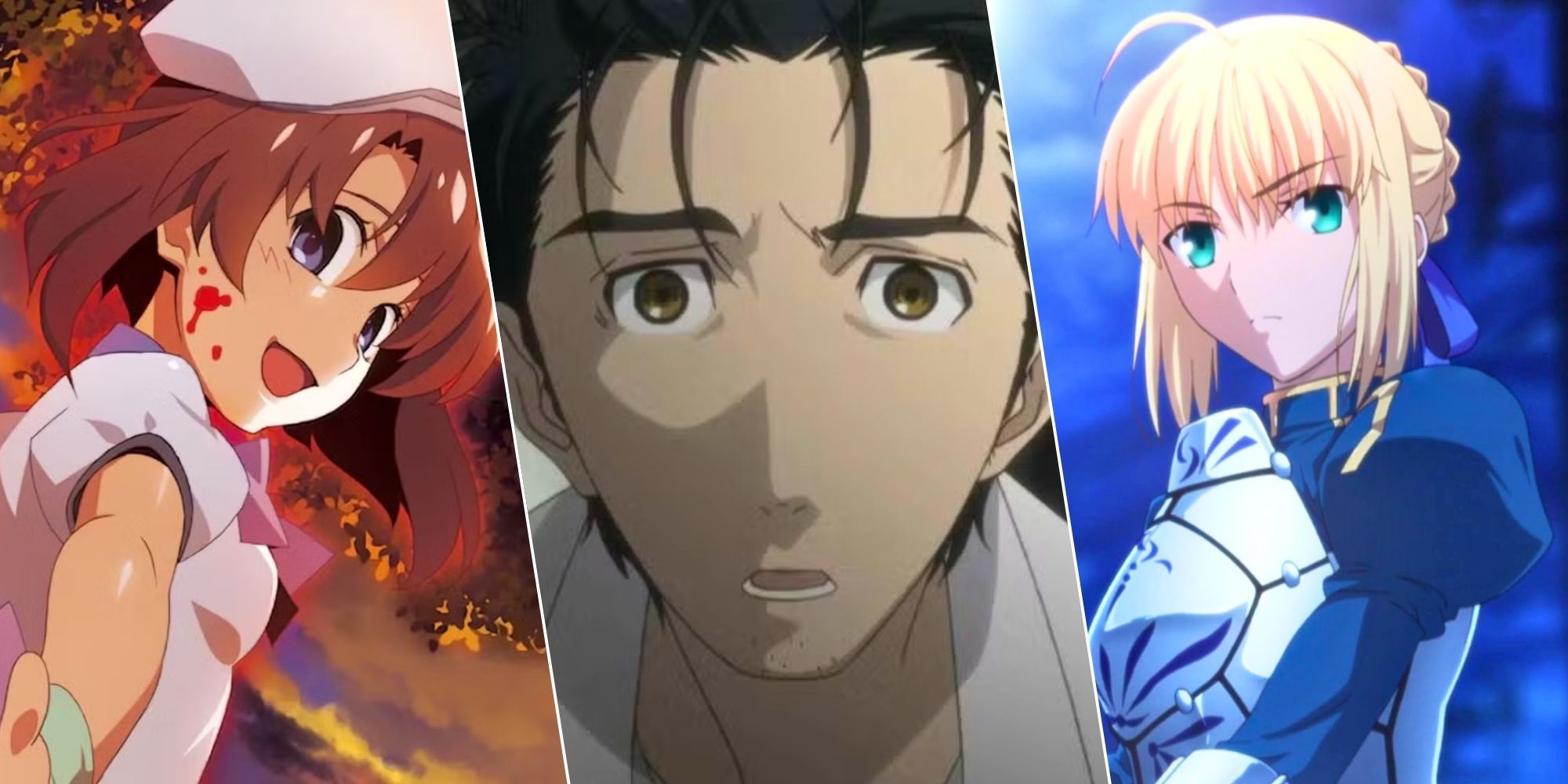 Personalized image of Higurashi, Steins Gate, Fatetay Night