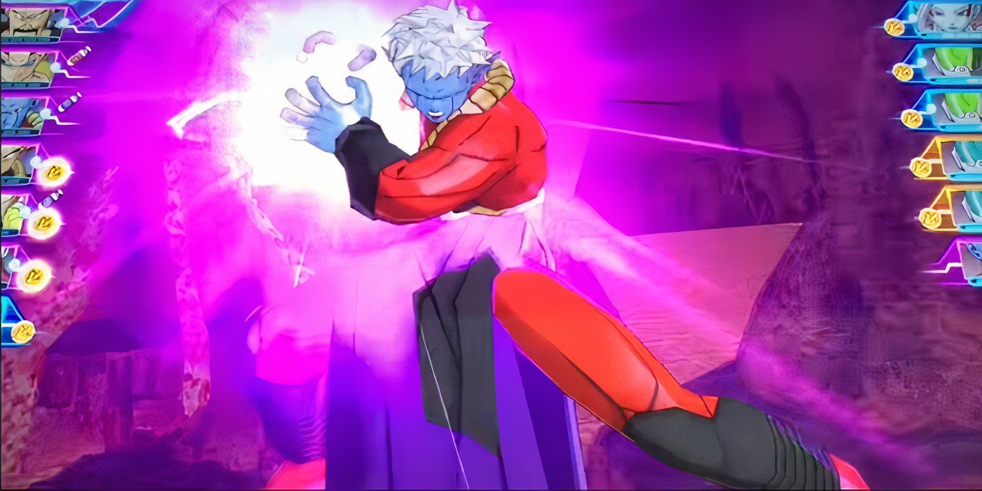 Mira powers up his Dark Kamehameha in Dragon Ball Xenoverse