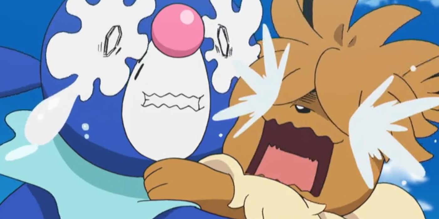 Eevee and Poplio de Lana - Pokémon