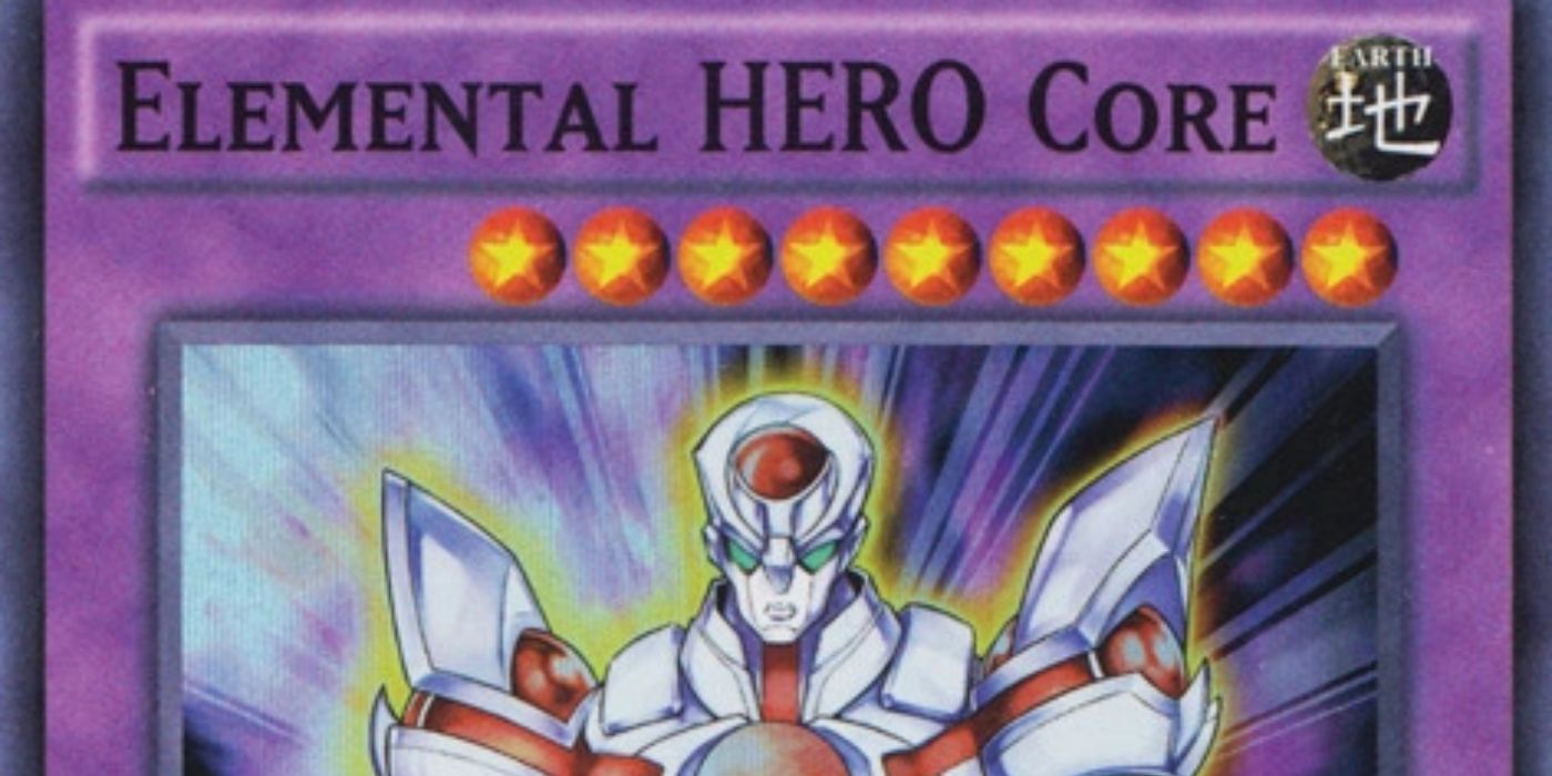 Elemental HERO Core Card from Yu-Gi-Oh!