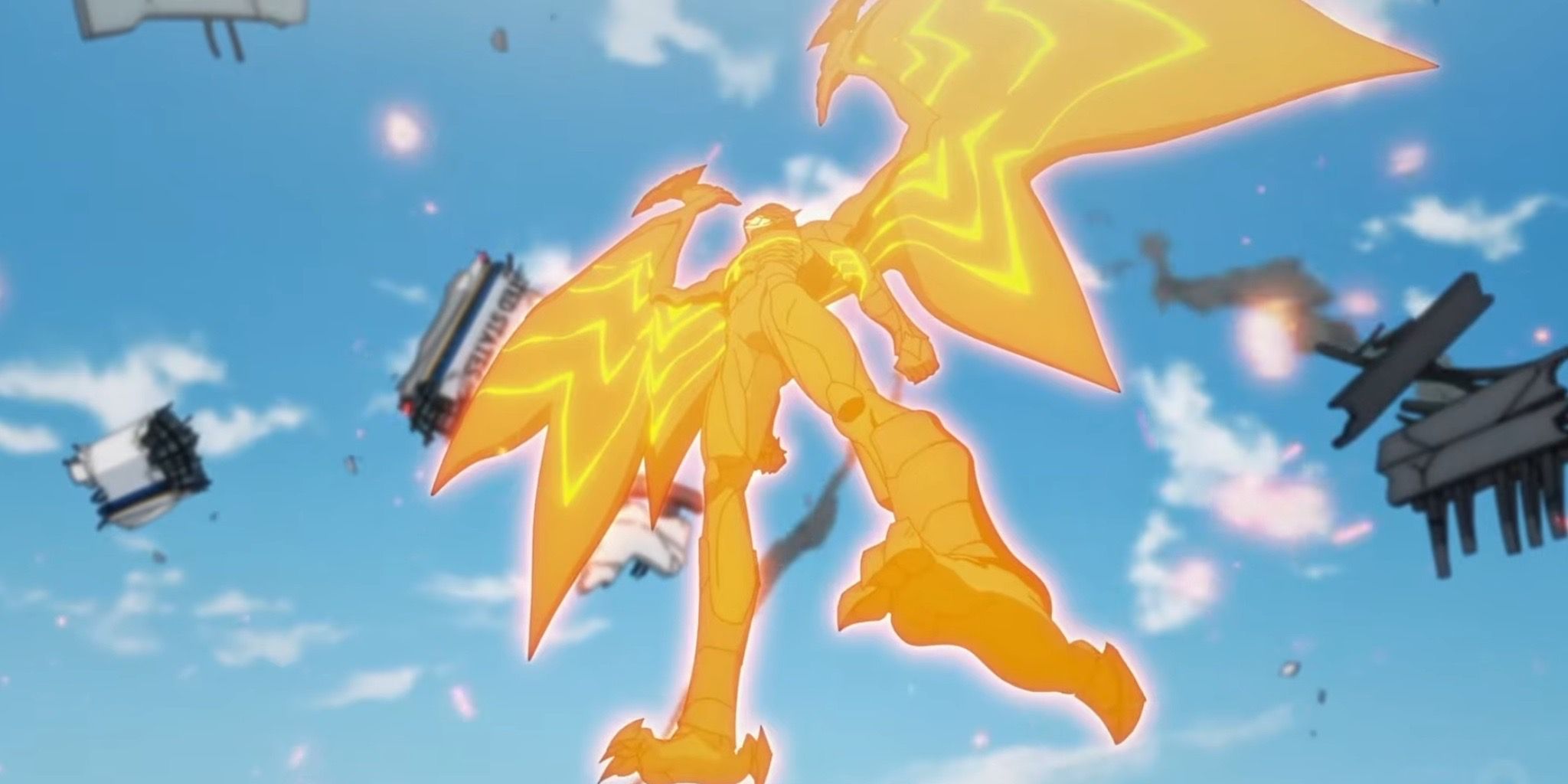 Dante desata su Devil Trigger en el anime Devil May Cry de Netflix