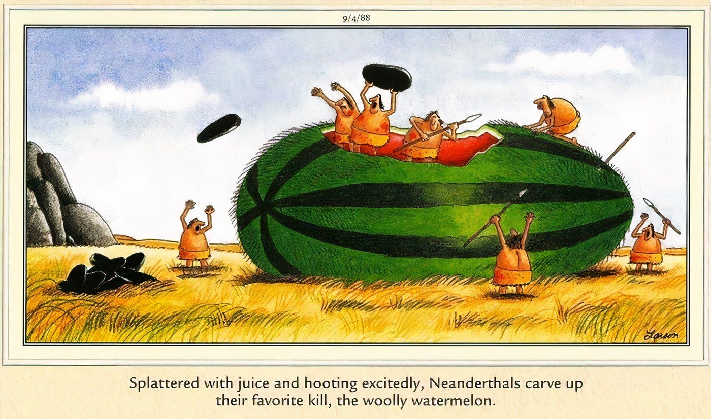 Far Side Fruits and Vegetables - Woolly Watermelon