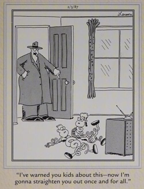 twisted children need straightened out