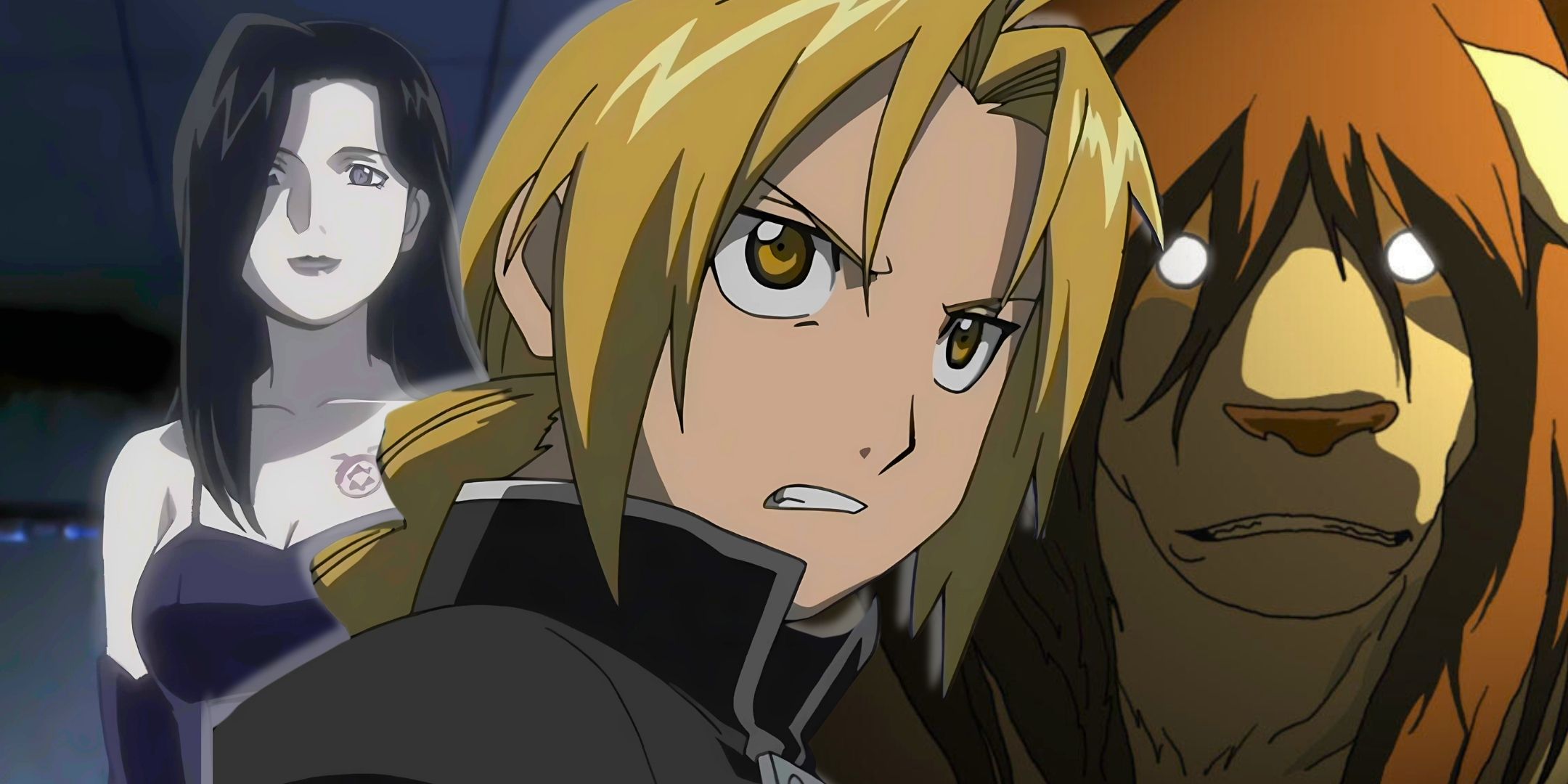Sloth, Ed, and Nina Chimera from Fullmetal Alchemist