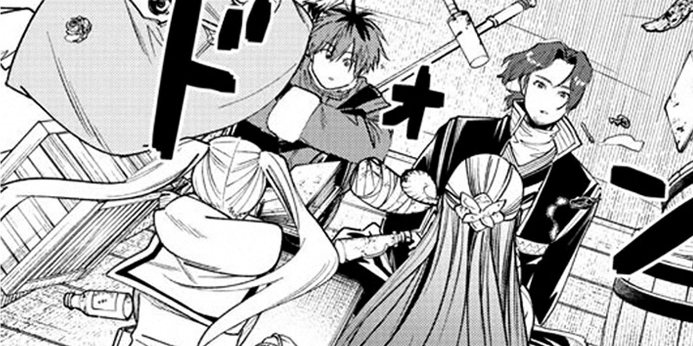 frieren opening her suitcase in frieren beyond journey's end