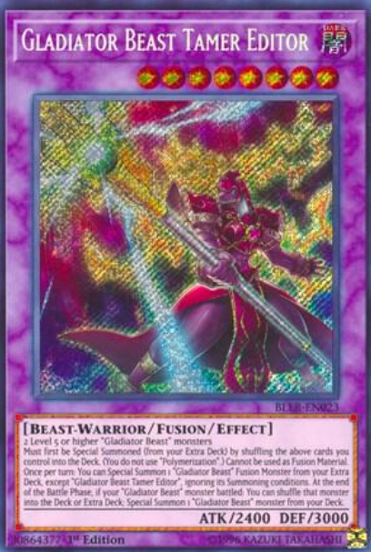 Gladiator Beast Tamer Editor