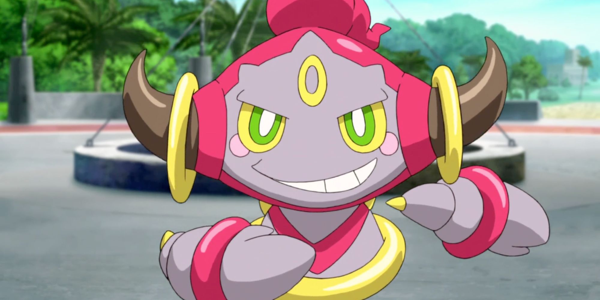 Hoopa en el anime de Pokémon