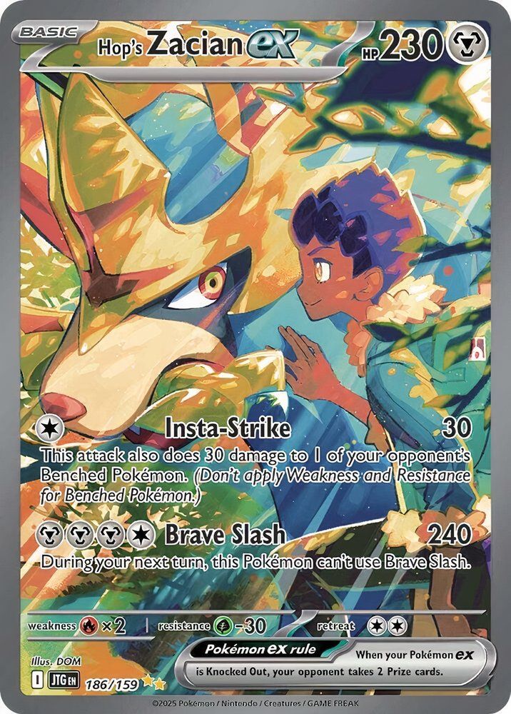 Hop's Zacian ex 186/159